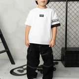 Ridge Structured Tee - White