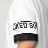 Ridge Structured Tee - White