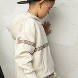 Sports Zip Jacket White Sand