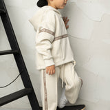 Sports Zip Jacket White Sand