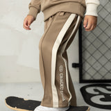 Detailed Sports Pant Walnut