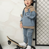 Elio Pocket Hoodie - Blue Mirage