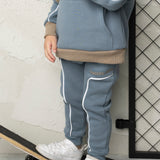 Elio Piping Trackpant - Blue Mirage