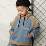 Elio Pocket Hoodie - Blue Mirage