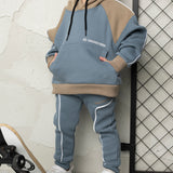 Elio Piping Trackpant - Blue Mirage