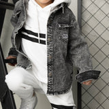 Jack Detailed Hoodie - White