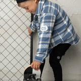 Finn Shirt Jacket - Blue