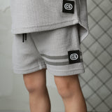 Sammy Waffle Shorts - Grey