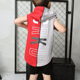 Josh CRKD Tank - Red/Grey