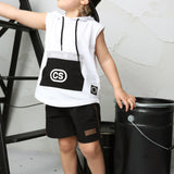 Sammy Detailed Pocket Tank - White