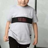 Sammy Detailed Tee - Grey