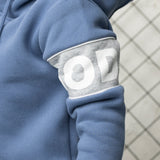 Finn Detailed Sleeve Hoodie - Dusk