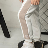 Theodore Strip Trackpant - White