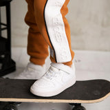Hunter Embossed Trackpants - Cinnamon