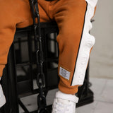 Hunter Embossed Trackpants - Cinnamon