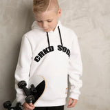 Maynard Cracked soda hoodie- White