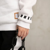 Maynard Cracked soda hoodie- White