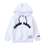 Maynard Cracked soda hoodie- White