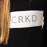 Sable Detailed Crew Dress