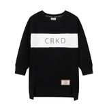 Sable Detailed Crew Dress
