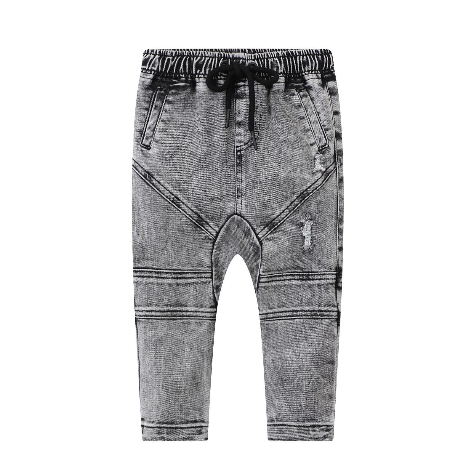Kingston Detailed Jeans-Jeans-Cracked Soda