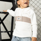 Theodore Detailed Hoodie - White