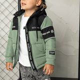 Flint Hooded Puff Jacket - Olive