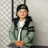 Flint Hooded Puff Jacket - Olive