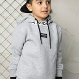 Nova Detailed Hoodie - Grey