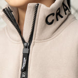 Theodore Zip Detailed Coller - Truffle