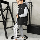 Nova Detailed Hoodie - Grey