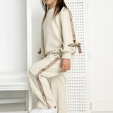 Zinnia Sports Trackpant - White Sand