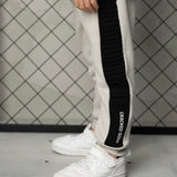 Leo Elevated Trackpant - Pebble