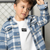 Finn Shirt Jacket - Blue