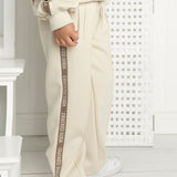 Zinnia Sports Trackpant - White Sand