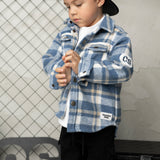 Finn Shirt Jacket - Blue