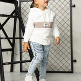 Theodore Detailed Hoodie - White