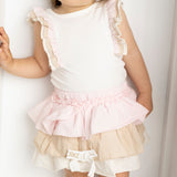 Ava Frill Top & Skirt Set