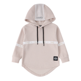 Axel Detailed Hoodie - Beige