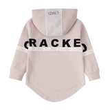 Axel Detailed Hoodie - Beige