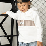 Theodore Detailed Hoodie - White