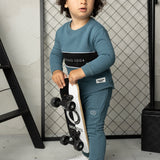 Jet 2Pce Crew Set - Teal