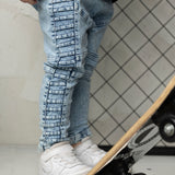 Bobby Detailed Jean - Blue