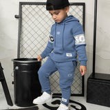 Finn Detailed Sleeve Hoodie - Dusk