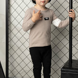 Theodore 2Pce Tee & Legging Set - Truffle