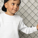 Henry Elevated Crew - White