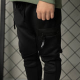 Noah Elevated Trackpant - Black