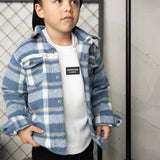 Finn Shirt Jacket - Blue