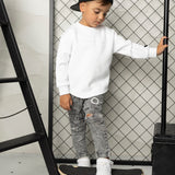 Henry Elevated Crew - White