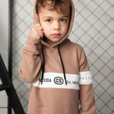 Dash Waffle Hoodie - Mocha